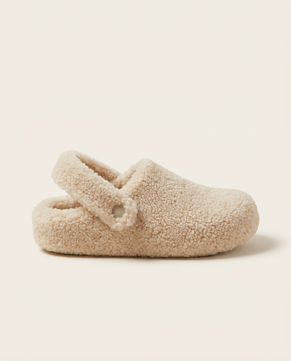 Die Wolken-Clogs | gefüttert für drinnen, mit Gummisohle für draußen